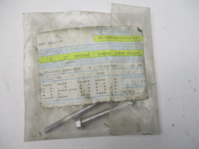 0340062 340062 New OMC Evinrude Johnson Upper Mount Screw