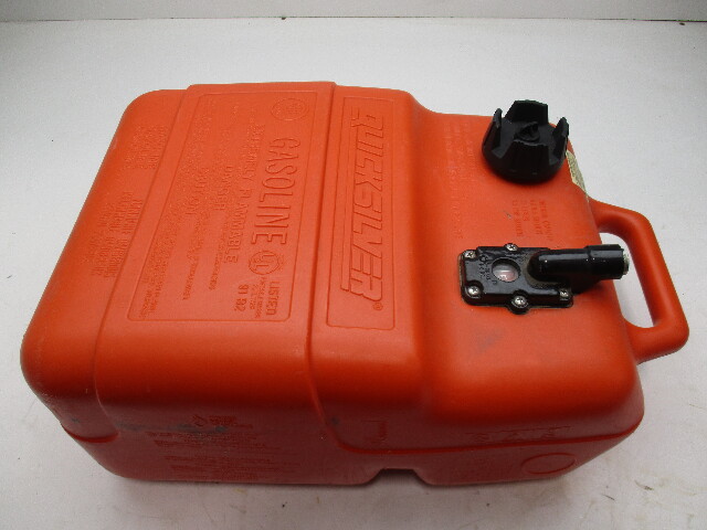 Quicksilver Mercury Marine Outboard Boat Fuel Gas Tank Plastic 6.6 Gallon