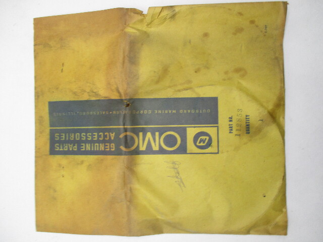 0112853 112853 NEW OMC Evinrude Johnson Snowmobile Break Disk