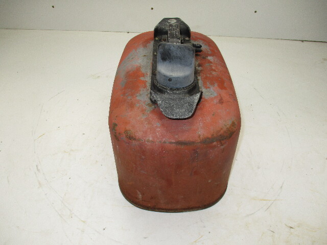Vintage Johnson Evinrude Mile Master 6 Gallon 2 Line Pressure Gas Fuel Tank