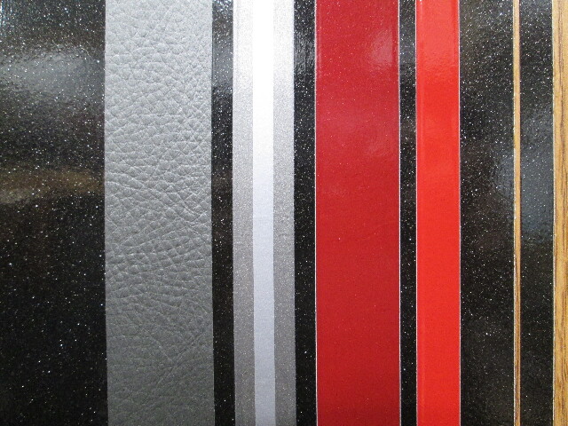 100 FT 1980s Mercury Outboard Cowl Grey Sparkle Pin Stripe Tape Decal Pinstripe
