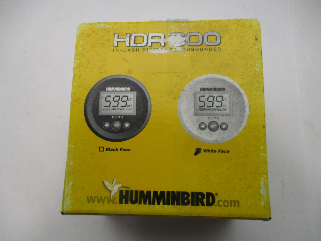 Humminbird HDR 600 In-dash Digital Depthsounder w/ Transducer Open Box Complete