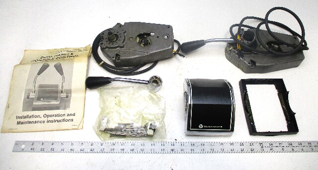 88688A16 Mercury Dual Non-Trim Outboard Remote Control Console Mount For Parts