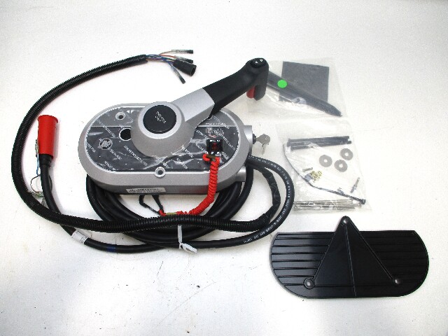 8M0103452 Mercury Side Mount Remote Control W/Power Trim 15Ft 8 Pin Harness