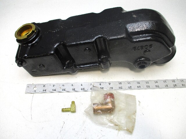 90880A2 Mercruiser 470 224 3.7 Cast Iron Exhaust Elbow Tank Riser Reservoir