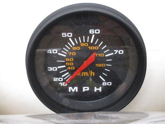 79-827881A1 New Quicksilver Mercury OEM Speedometer Gauge 80MPH