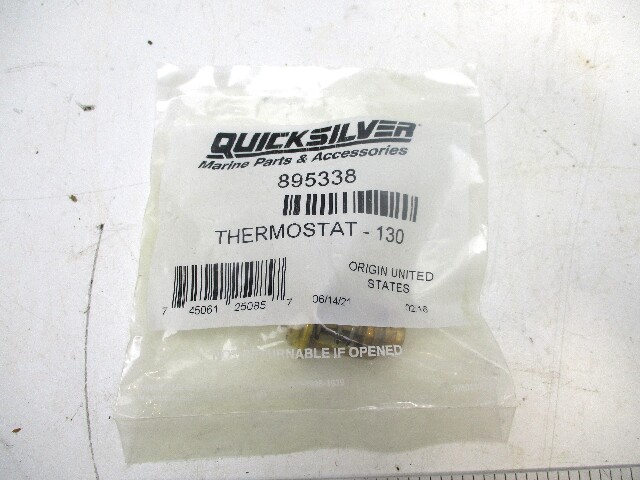 895338 Mercury Mariner Force Outboard Thermostat 130 Degree
