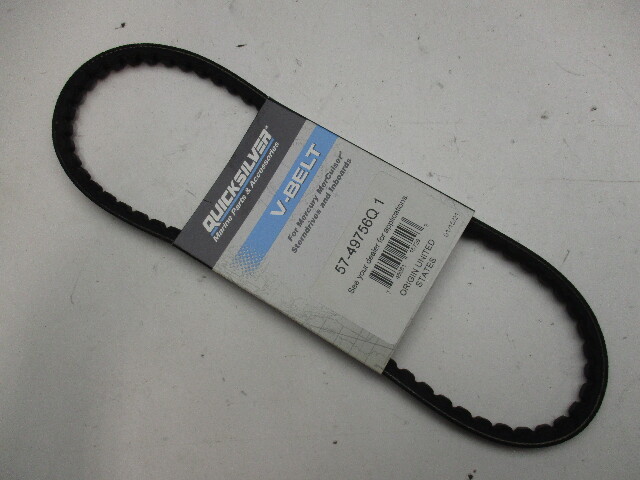 57-49756Q1 OEM Quicksilver Mercury Mariner Alternator Belt