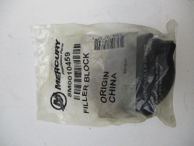 8M0010459 Mercury Mariner Outboard 75-300 HP 4 Stroke Gearcase Filler Block