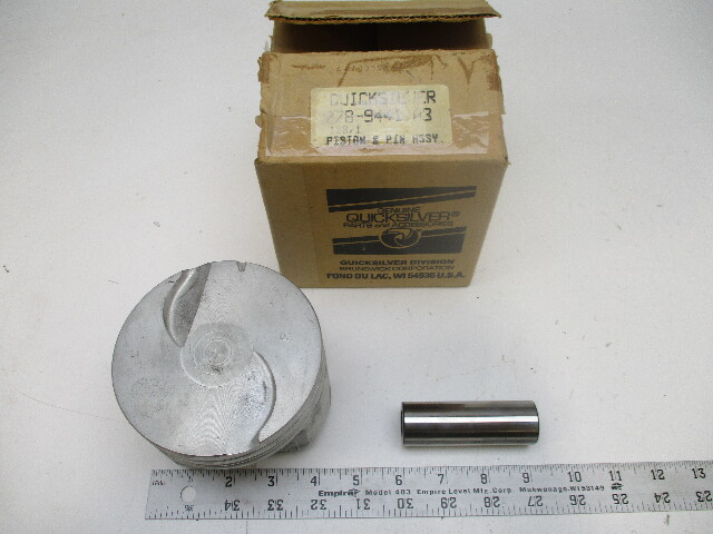 778-9441A3 Mercruiser Sterndrive 3.7L 224CI L4 Std Piston & Pin