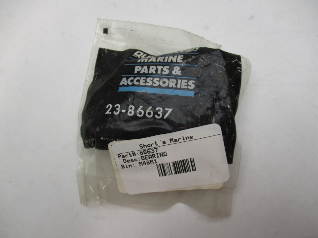 NEW GENUINE MERCURY QUICKSILVER 23-86637 BEARING FACTORY MARINE OEM PARTS