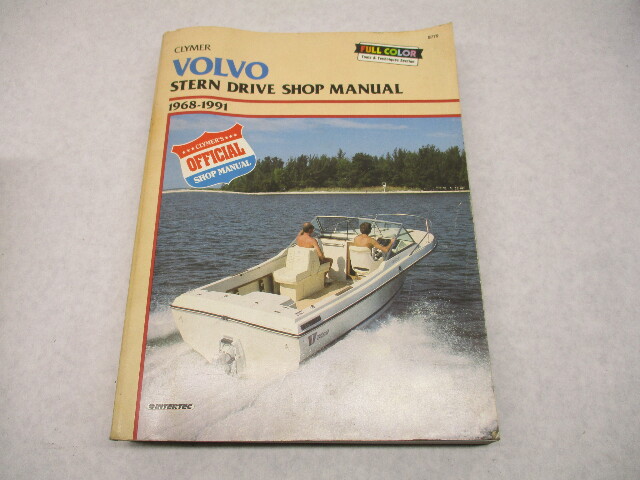 1968-1991 Clymer Volvo Stern Drive Shop Service Repair Manual B770