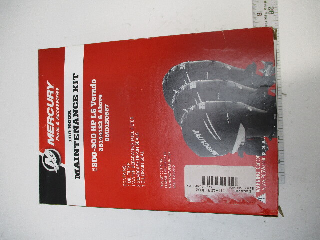 8M0120657 100hr Maintenance Kit Mercury 200-300HP L6 Verado Outboard Engines