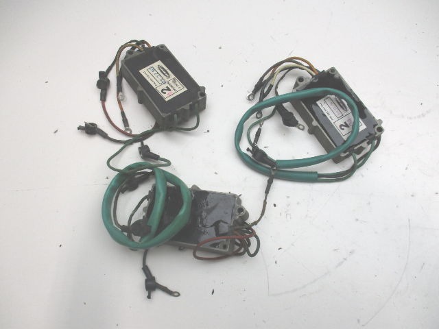 332-4911A2  Mercury Outboard Engines Ignition Switch Box Assembly X3 (PARTS ONLY)