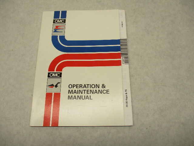 213072 1996 OMC Evinrude Johnson 20-35 Rope & TE Operation & Maintenance Manual