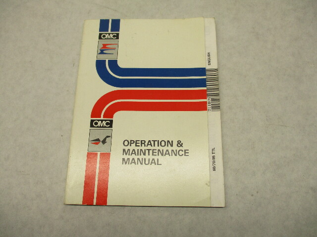 211805 1991 OMC Evinrude Johnson 60/70/85 TTL Operation & Maintenance Manual