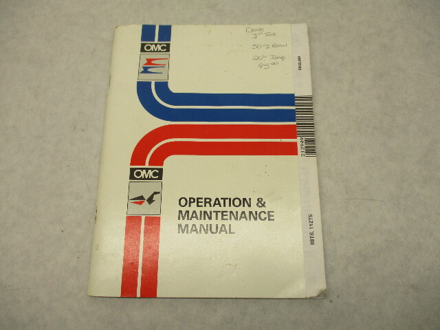 212949 1995 OMC Evinrude Johnson 88TS 112TS Operation & Maintenance Manual