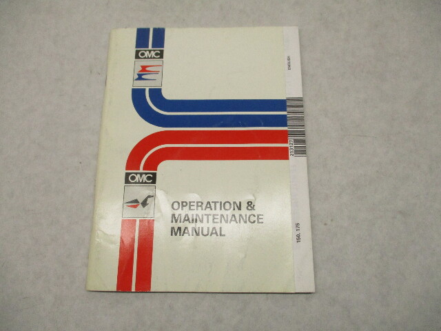213127 1996 OMC Evinrude Johnson 150 175 Outboard Operation & Maintenance Manual