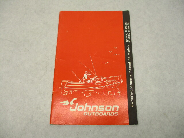 393041 OMC Johnson Outboard Owner's Operation Manual 1982 35 HP Models