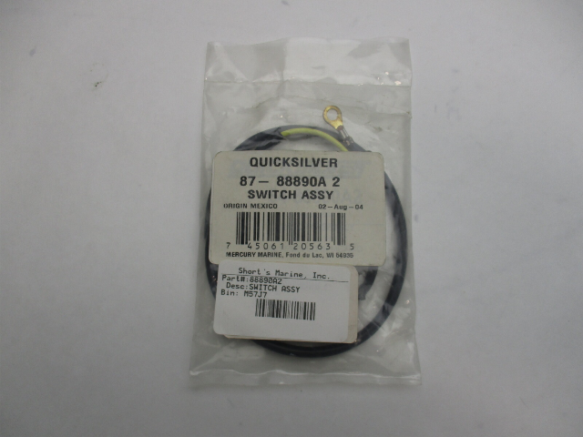 87-88890A2 Switch Assembly Mercury/Mariner 6-40HP Outboards