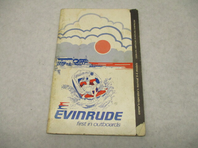 209365 1980 Evinrude Outboard Owner's Operator Manual 1981 V-4 Models 90 115 140