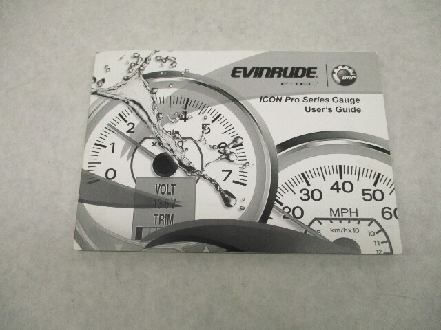 766075 2011 BRP Evinrude E-TEC Outboard ICON Pro Series Gauge User's Guide