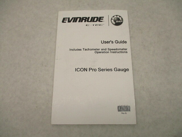 766075 2017 BRP Evinrude E-TEC Outboard ICON Pro Series Gauge User's Guide
