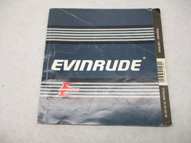 211088 1988 Evinrude Outboard Owner's Operator Manual 20-35 HP Models