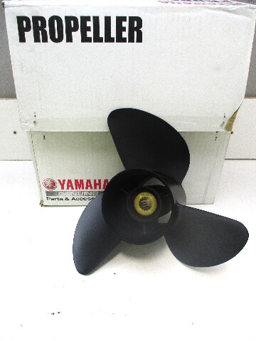 6G5-45974-03-00 Yamaha Outboard Painted SS 3 blade 13 3/4 X 19 Pitch "M" Prop