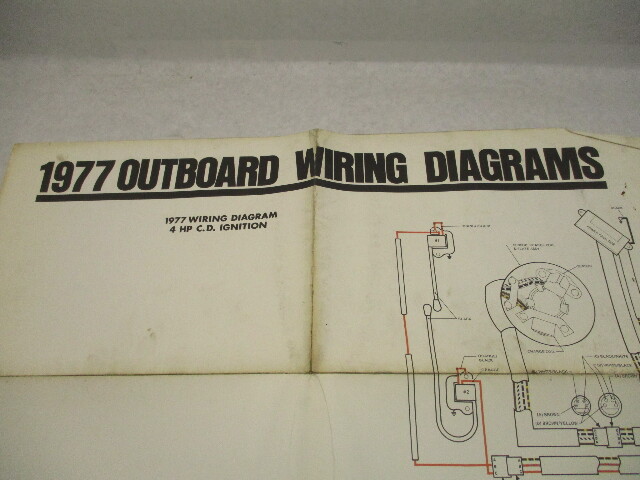 1977 OMC Evinrude & Johnson Outboard Wiring Diagrams 4-15 Hp Models