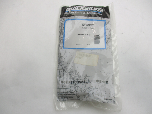 32-97326T Mercruiser V8 5.0 5.7 350 Stern Drive Fuel Line Filter to Pump