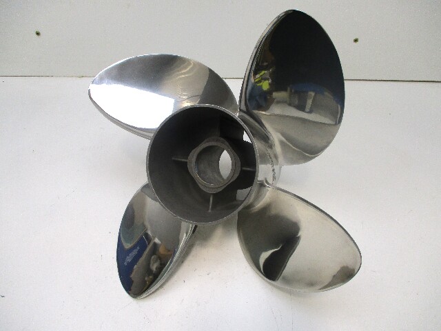 763938 14 1/4 x 17P TBX Hub Kit Style 4 Blade SS Cyclone RH Prop 4 3/4" Gearcase