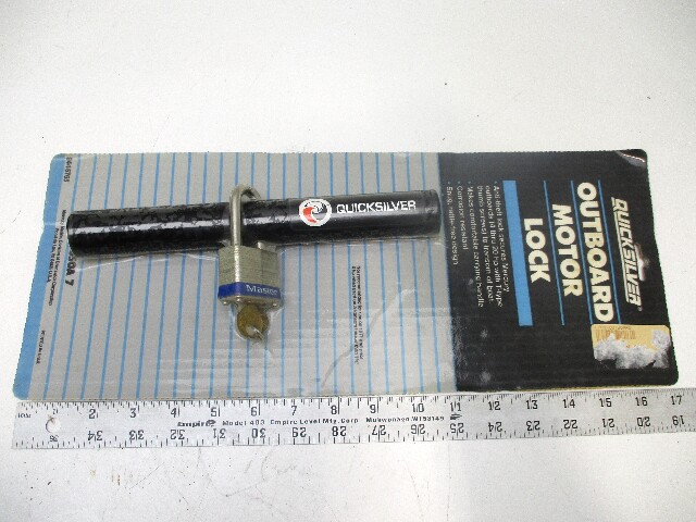 65050A7 Anti-Theft Motor Lock Mercury 4-20hp Outboard W/ T-Type Clamp Screws