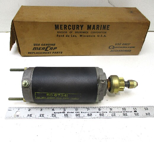 50-67341 Mercury 85HP 4 Cyl Outboard Starter Assembly