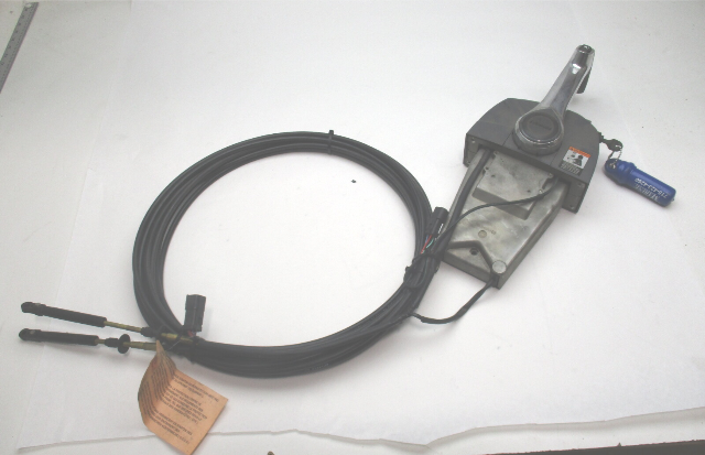 Outboard Remote Throttle Control Box Johnson Evinrude BRP Console & 19' Cables