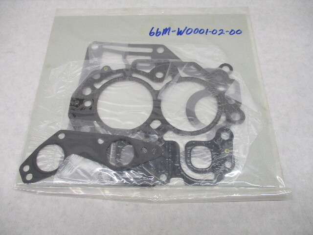 66M-W0001-02-00 Powerhead Gasket Set Kit for 9.9 & 15 HP Yamaha Outboard Motors