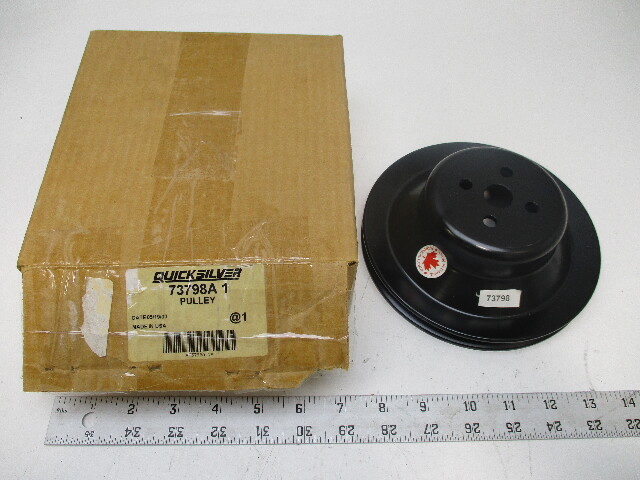 73798A1 Mercruiser GM Chevy V8 305, 350, 454 Raw Sea Water Pump Pulley