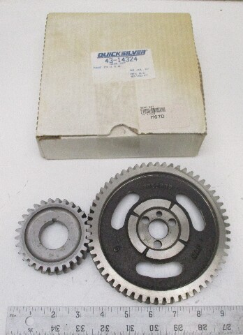 43-14324 Timing Gear Set Mercruiser GM 305, 350 R.H Rotation 1981-1995