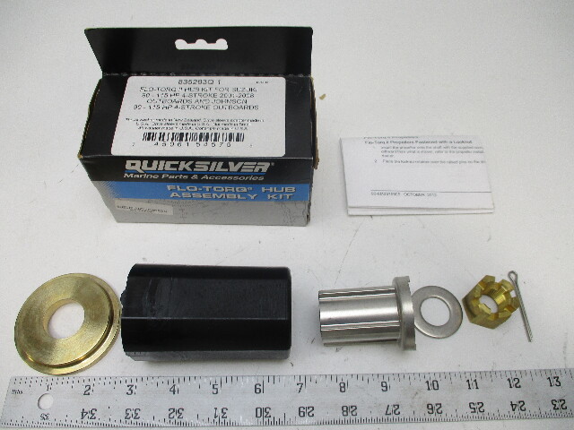 835283Q1 Flo-Torq II Hub Kit Suzuki 90-115HP 4Stk 2001-08 & Johnson 90-115HP 4Stk