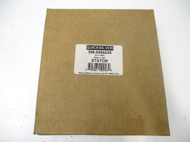 398-5454A36 Stator Mercury 2.5L, SST 120, S2000, S3000 Outboard Engines 16 Amp