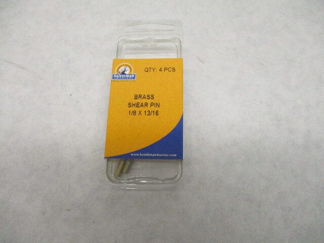 550012 Handi-Man Marine BRASS SHEAR PIN SET, SP02, 1/8 x 3/16 Evinrude Johnson