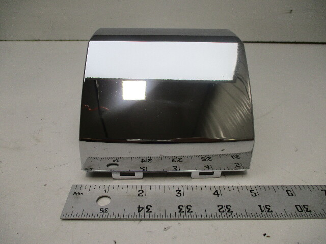 88718  Commander Console Dual Lever Top Mount Remote Control Cover Chrome