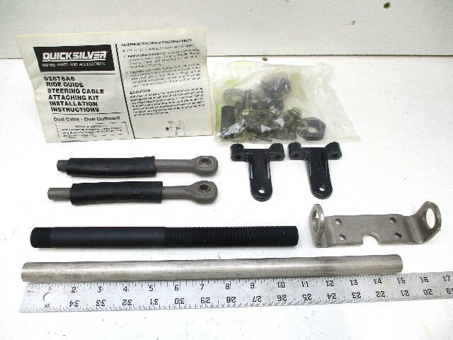 92876A6 MERCURY RIDE GUIDE DUAL CABLE DUAL OUTBOARD STEERING EXTENSION KIT