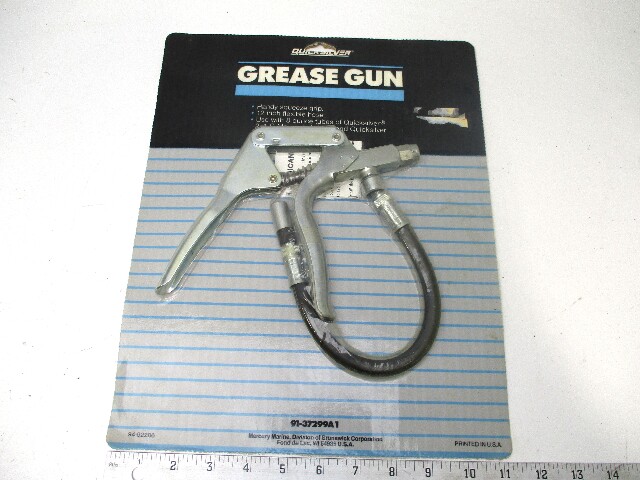 91-37299A1 Mercury Grease Gun for 8 oz Tubes of Mercury 2-4-C Marine Lube