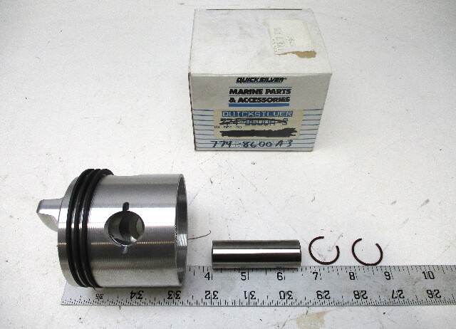 774-8600A3 STD 3 Ring Piston Assembly Mercury Marine Outboard Engines