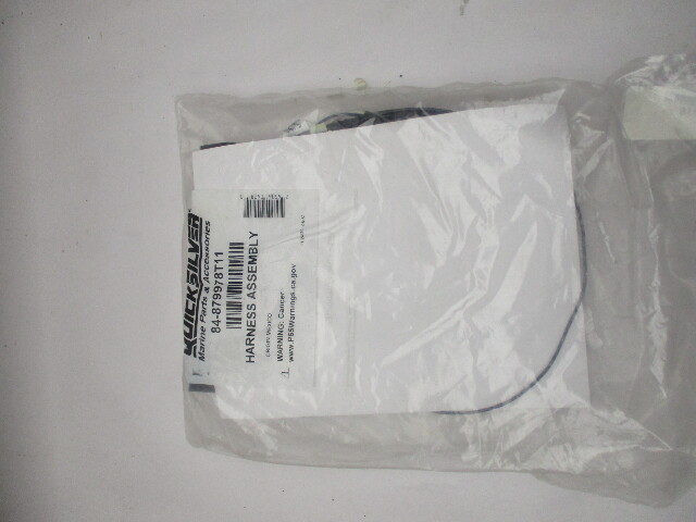 84-879978T11 NEW Quicksilver Harness Assy Mercury Mercruiser Marine