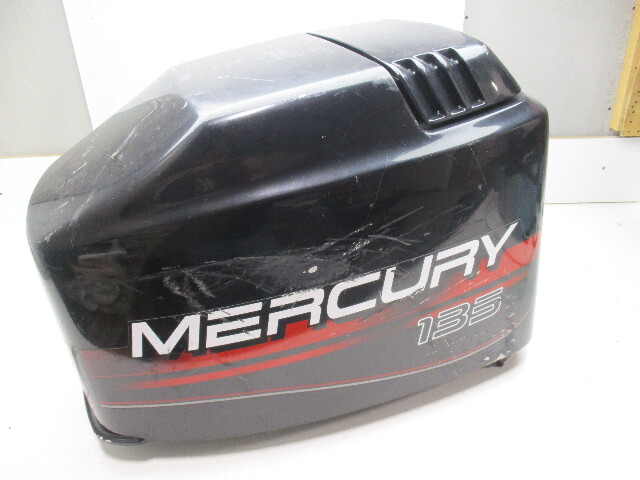 827328A7 Mercury V6 135 Hp Outboard Top Cowling Engine Hood Motor Cover Cowl