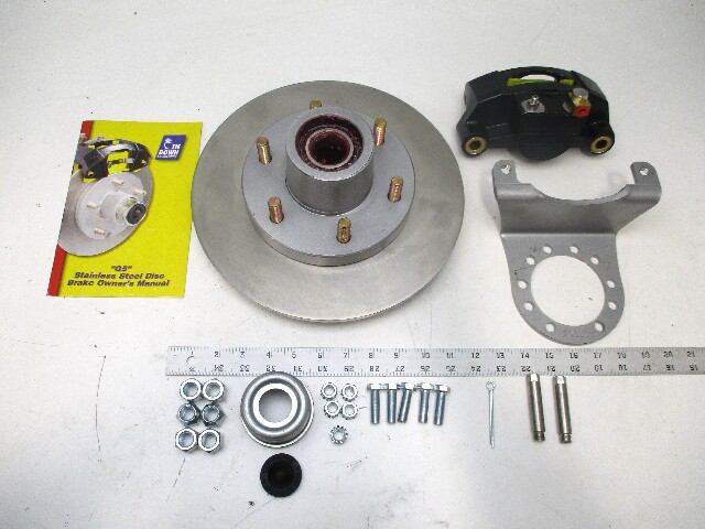 Tie Down G5 SS DISC BRAKE KIT-11.5" Trailer Disc Brake Kit, 6-Lug, 6000#