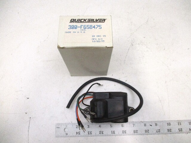 300-F658475 Force 50 Hp Outboard CD Ignition Pack Coil