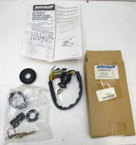 87-88107A3 Ignition Switch for Japanese made Mariner 30/40/55HP Outboards